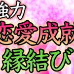 【💞恋愛成就💞】超強力！好きな人と両想いになる音楽【出会い／良縁／恋を叶える／カップル／結婚／恋愛運上昇／告白成功／良縁／縁結び／婚活／引き寄せ／デート／聴き流し／寝ながら／即効／簡単／最強】