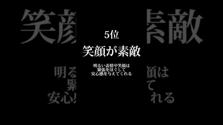 マジで第一印象が良い👍男性の特徴ランキング　#恋愛心理 #占い #心理学 #当たる #shorts