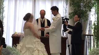 結婚式で姫ちゃんリングドッグ大成功！！