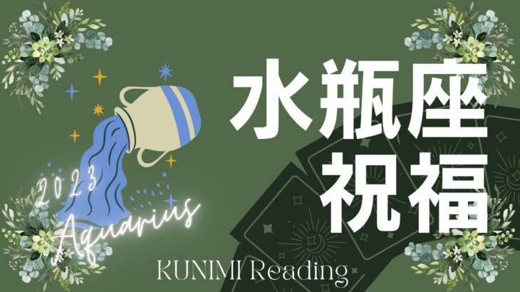 水瓶座🥂【結婚、契約、ビジネス成功などの祝福🎉✨】💐もうすぐ訪れる祝福💐どんな祝福が💐どんな風に💐いつ頃🌝月星座水瓶座🥂さんも🌟タロットルノルマンオラクルカード