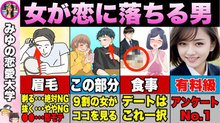 【10選】恋に落ちる理由を徹底解説【ゆっくり恋愛心理学】