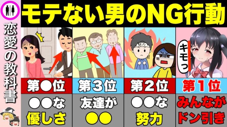 あなたは大丈夫？モテない人がやっているNG行動【恋愛心理学】