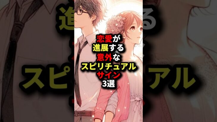 恋愛が進展する意外なスピリチュアルサイン3選#恋愛サイン #スピリチュアル恋愛 #恋愛運アップ #恋愛成功 #運命の人#スピリチュアルサイン