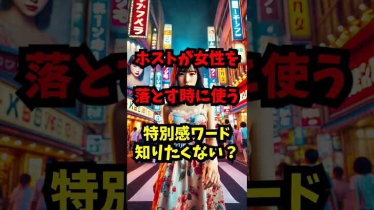 「知らないと恋愛で損する…ホストが使う“特別感ワード”3選！」